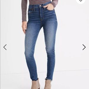 NWOT MADEWELL SZ 25 High-Rise Skinny Jeans